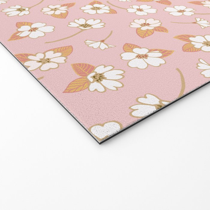 Spring Garden Dlicate Blooms - Pink Welcome Mat Gallery Image 2