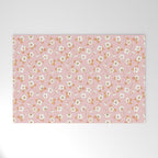Spring Garden Dlicate Blooms - Pink Welcome Mat Gallery Image 1