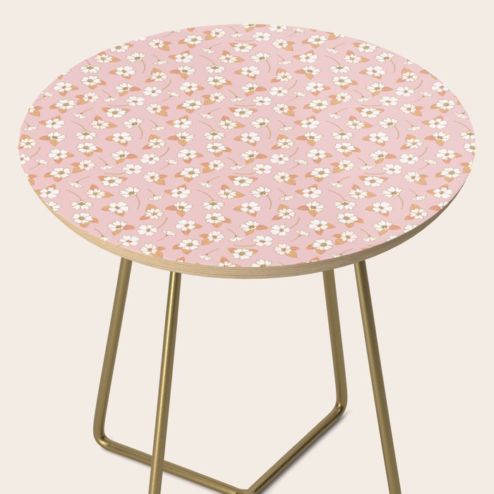 Spring Garden Dlicate Blooms - Pink Side Table Gallery Image 2