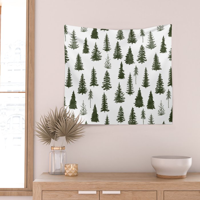 Forest 07 Wall Tapestry Gallery Image 2