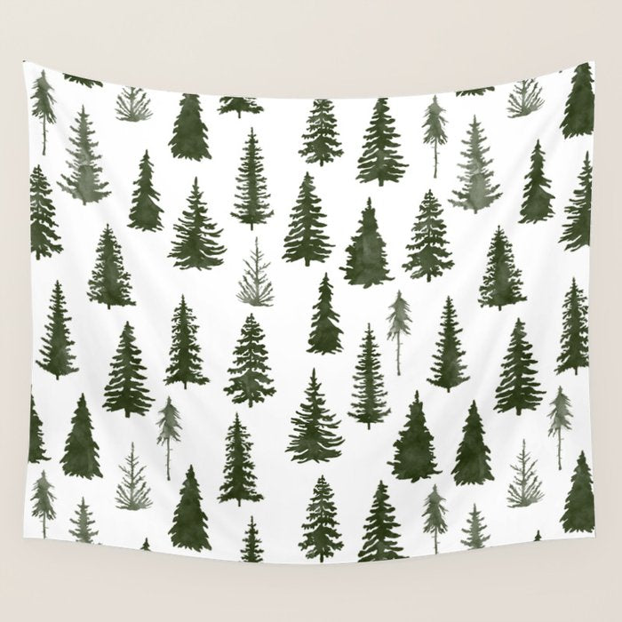 Forest 07 Wall Tapestry Gallery Image 4