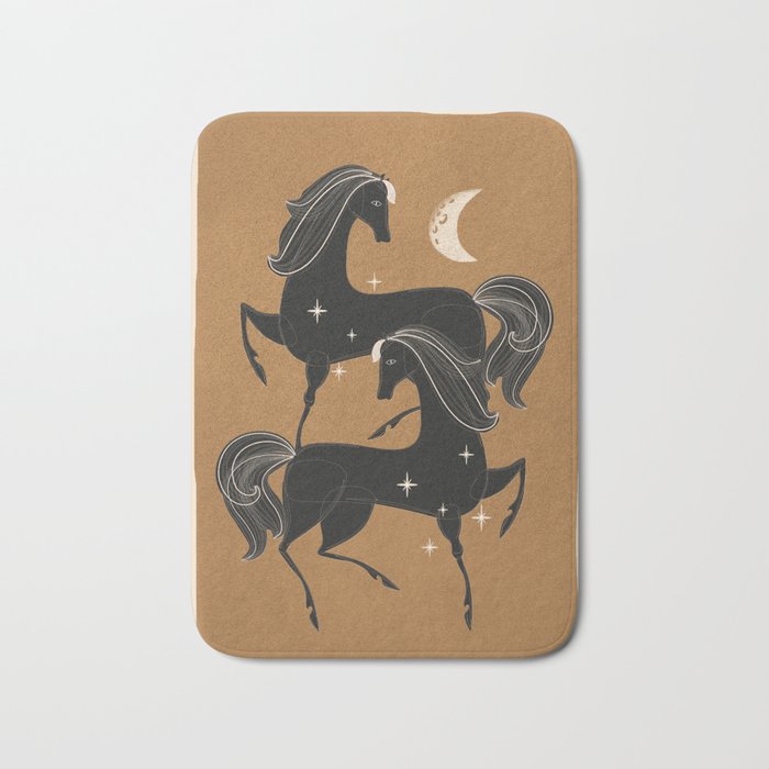 Horses 1  Bath Mat Gallery Image 1