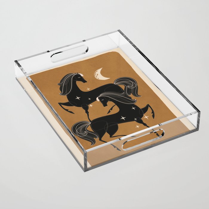 Horses 1  Acrylic Tray Gallery Image 1