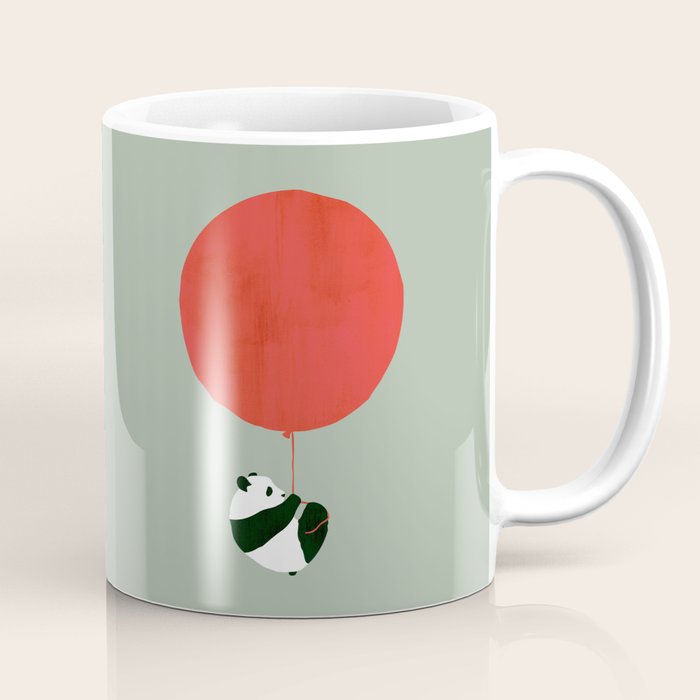 Traveling panda Coffee Mug Gallery Image 1