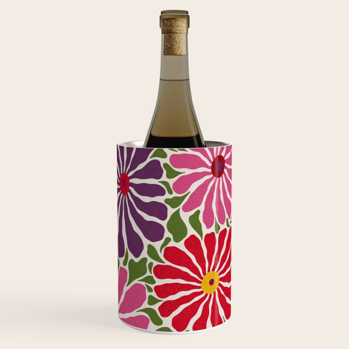 Lazy Florals #3 Wine Chiller Gallery Image 3