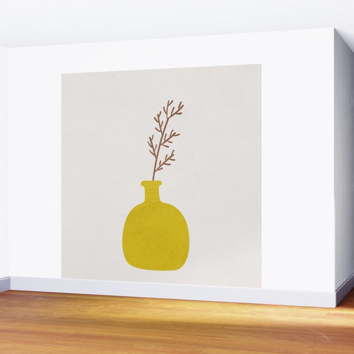 Little Vase Design 3 Wall Mural Gallery Image 2