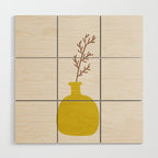 Little Vase Design 3 Wood Wall Art Gallery Image 1
