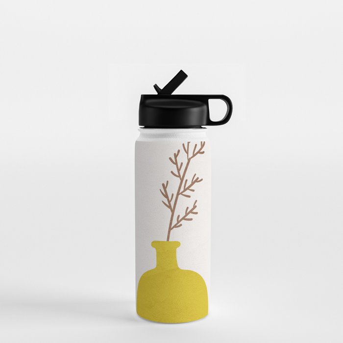 Little Vase Design 3 Water Bottle Gallery Image 1