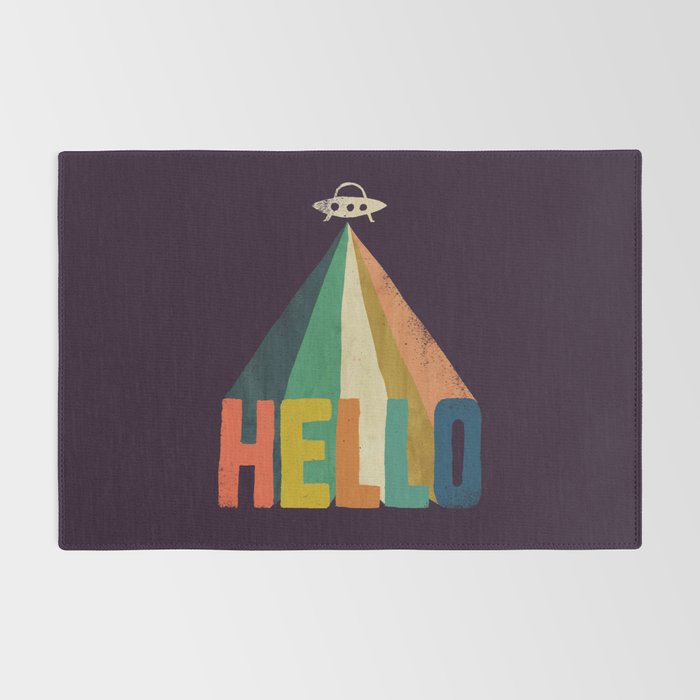 Hello I come in peace Rug Gallery Image 2