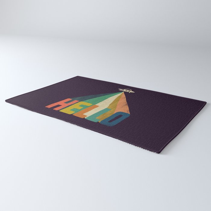 Hello I come in peace Rug Gallery Image 3