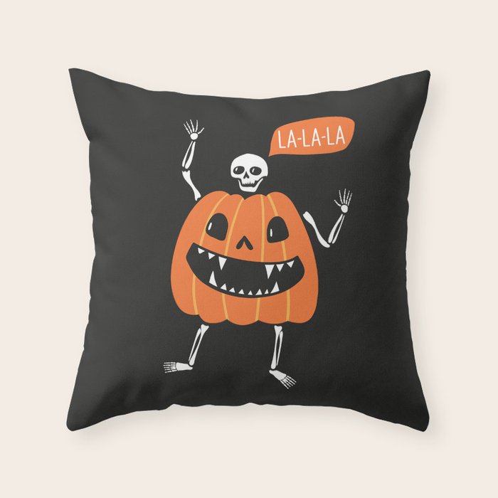 Pumpkin costume Throw Pillow Gallery Image 6
