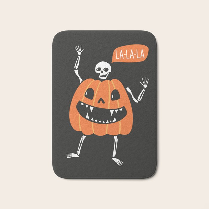Pumpkin costume Bath Mat Gallery Image 1