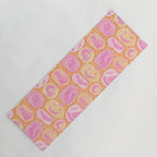 Halloween Pumpkins - pink and orange Yoga Mat Gallery Image 1