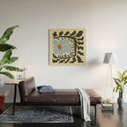 Fern Flower  Wood Wall Art Gallery Image 2