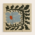Fern Flower  Wood Wall Art Gallery Image 1