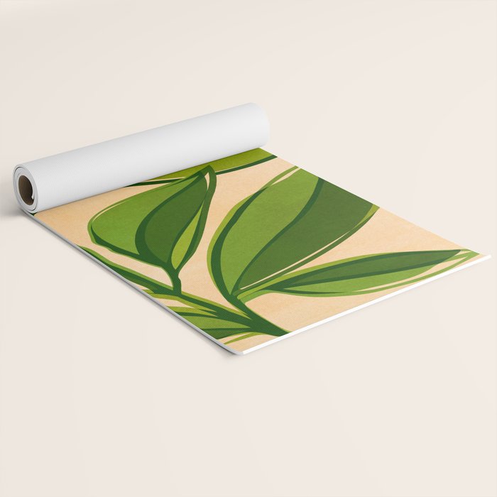 Golden Forest Sunset Yoga Mat Gallery Image 2