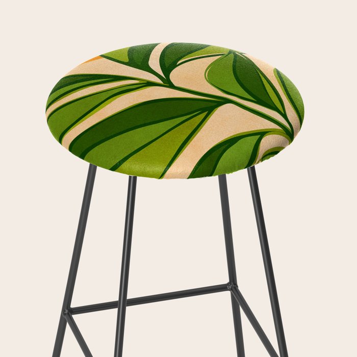 Golden Forest Sunset Stool Gallery Image 2
