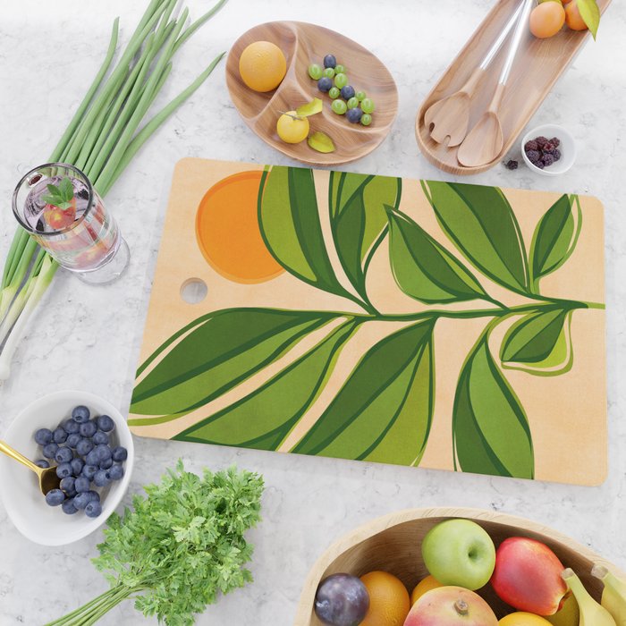 Golden Forest Sunset Cutting Board Gallery Image 2