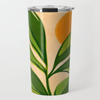 Golden Forest Sunset Travel Mug Gallery Image 1
