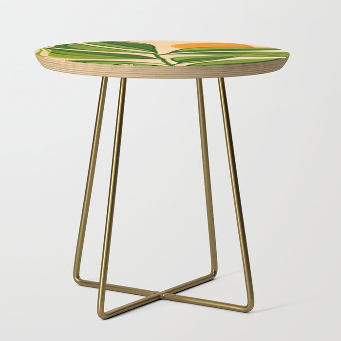 Golden Forest Sunset Side Table Gallery Image 1