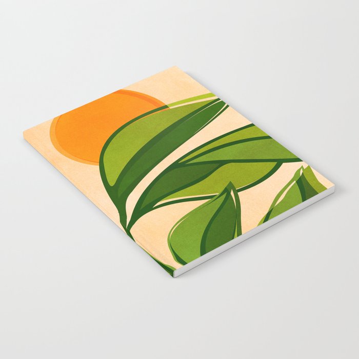 Golden Forest Sunset Notebook Gallery Image 1
