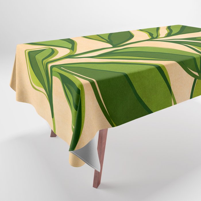 Golden Forest Sunset Tablecloth Gallery Image 1