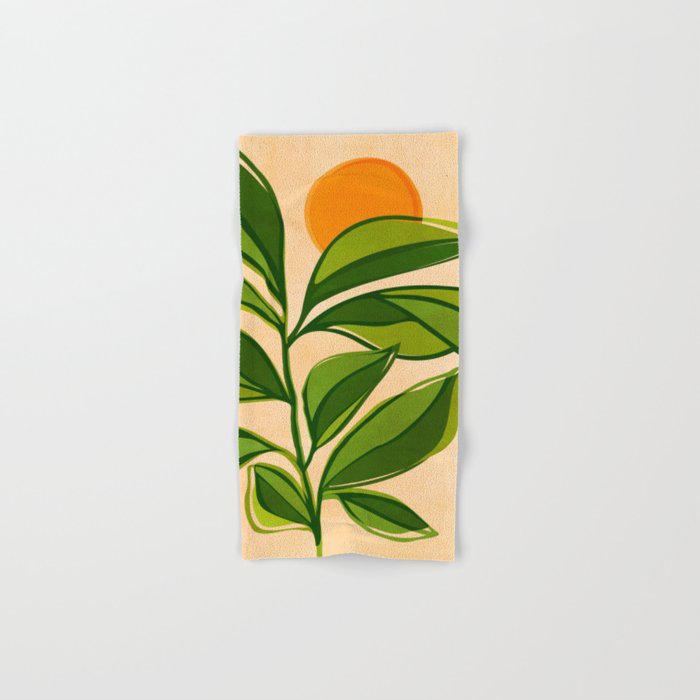 Golden Forest Sunset Bath Towel Gallery Image 1