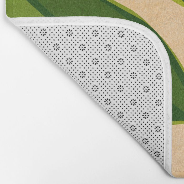 Golden Forest Sunset Bath Mat Gallery Image 2