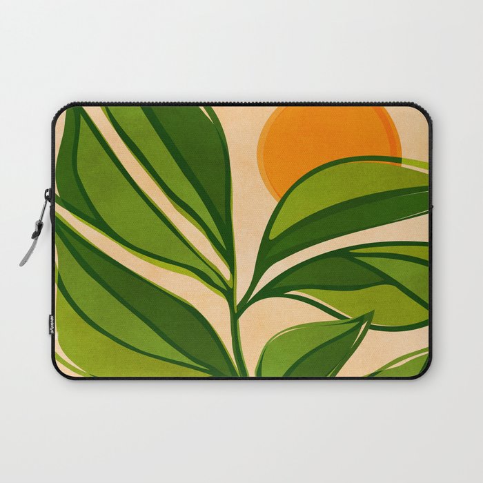 Golden Forest Sunset Laptop Sleeve Gallery Image 1