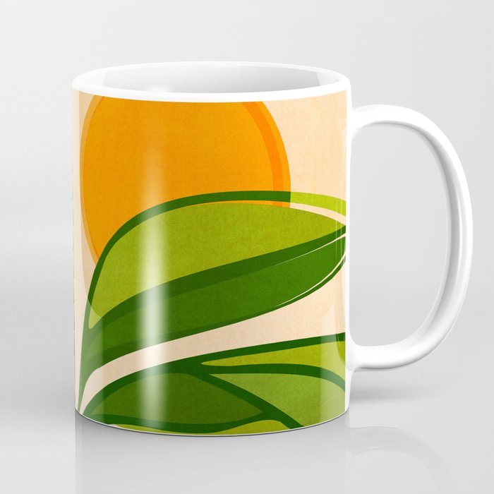 Golden Forest Sunset Coffee Mug Gallery Image 1