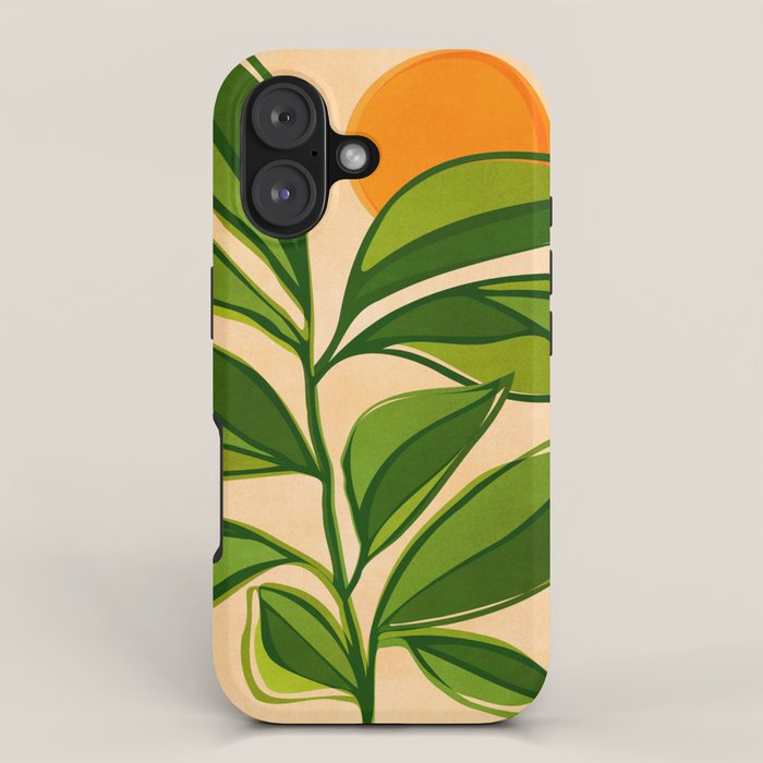 Golden Forest Sunset iPhone Case Gallery Image 1