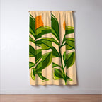 Golden Forest Sunset Window Curtain Gallery Image 3