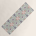 Rustic Intricate Garden Yoga Mat Gallery Image 1