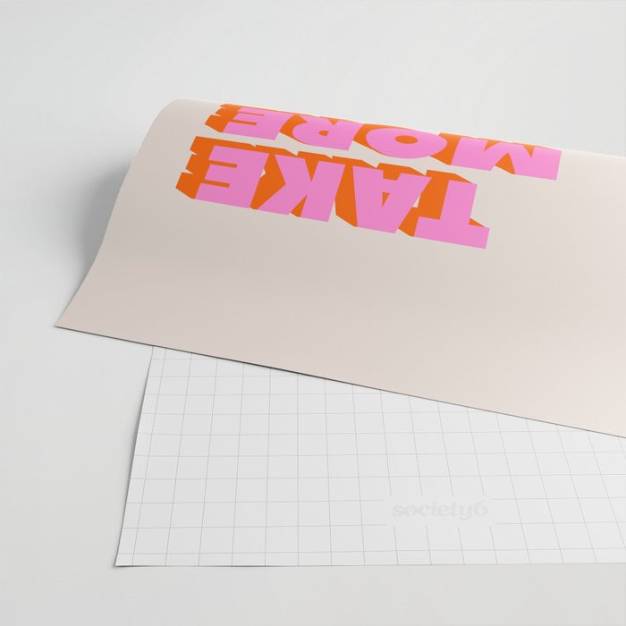 TAKE MORE CHANCES DANCE MORE DANCES Wrapping Paper Gallery Image 2