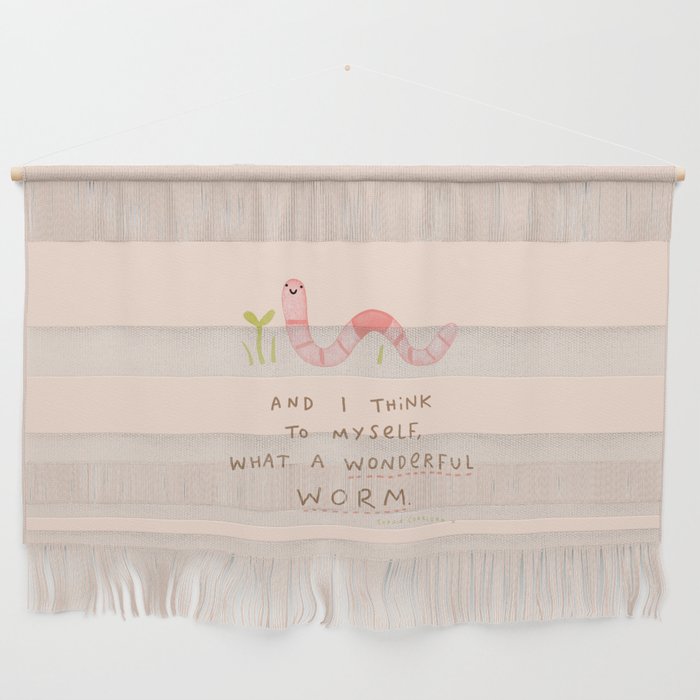 Wonderful Worm Wall Hanging Gallery Image 1