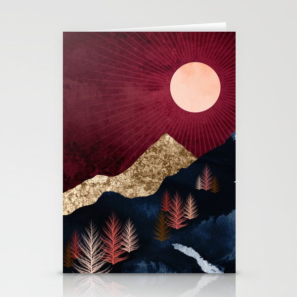 Autumn Night Stationery Card Gallery Image 1