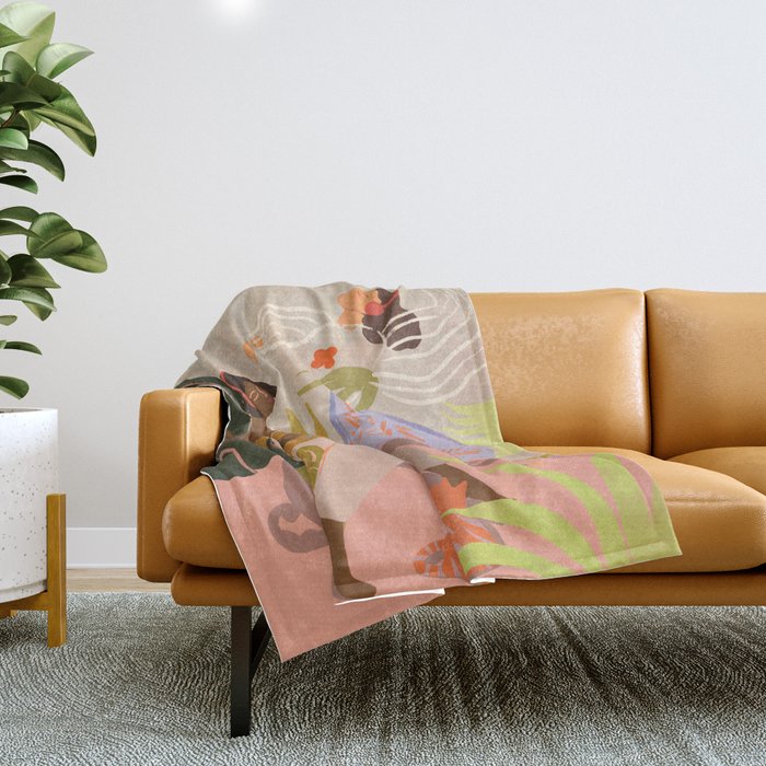 Rock and Roll Throw Blanket Gallery Image 1