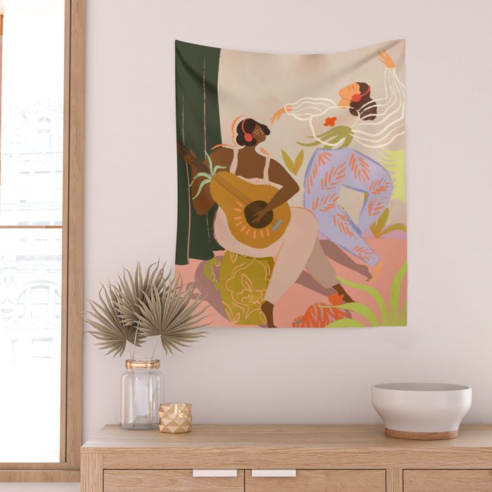 Rock and Roll Wall Tapestry Gallery Image 2