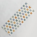 Spring Tulips XI Natural Multicolor Mid Century Flowers Yoga Mat Gallery Image 1