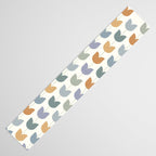 Spring Tulips XI Natural Multicolor Mid Century Flowers Table Runner Gallery Image 3