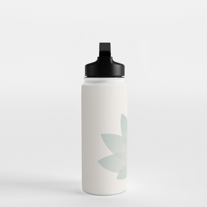 Lotus Flower Minimalism VI Water Bottle Gallery Image 3
