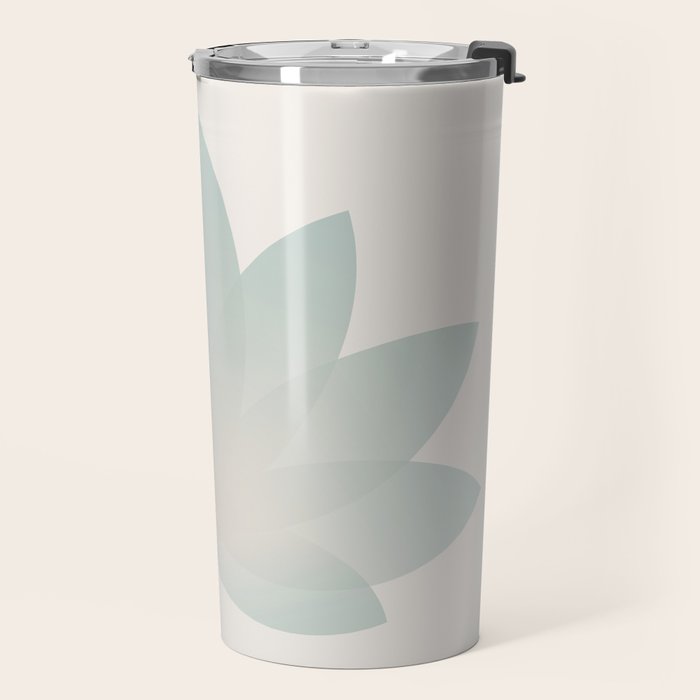 Lotus Flower Minimalism VI Travel Mug Gallery Image 2