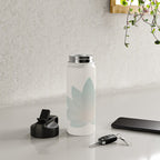 Lotus Flower Minimalism VI Water Bottle Gallery Image 4
