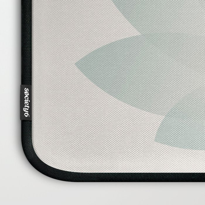Lotus Flower Minimalism VI Laptop Sleeve Gallery Image 3