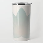 Lotus Flower Minimalism VI Travel Mug Gallery Image 1