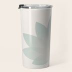 Lotus Flower Minimalism VI Travel Mug Gallery Image 3