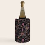 Mysterious Garden - black, gray, orange, and purple Wine Chiller Gallery Image 3