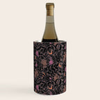 Mysterious Garden - black, gray, orange, and purple Wine Chiller Gallery Image 2