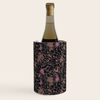 Mysterious Garden - black, gray, orange, and purple Wine Chiller Gallery Image 1