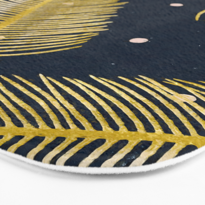 Palmy Night Bath Mat Gallery Image 3